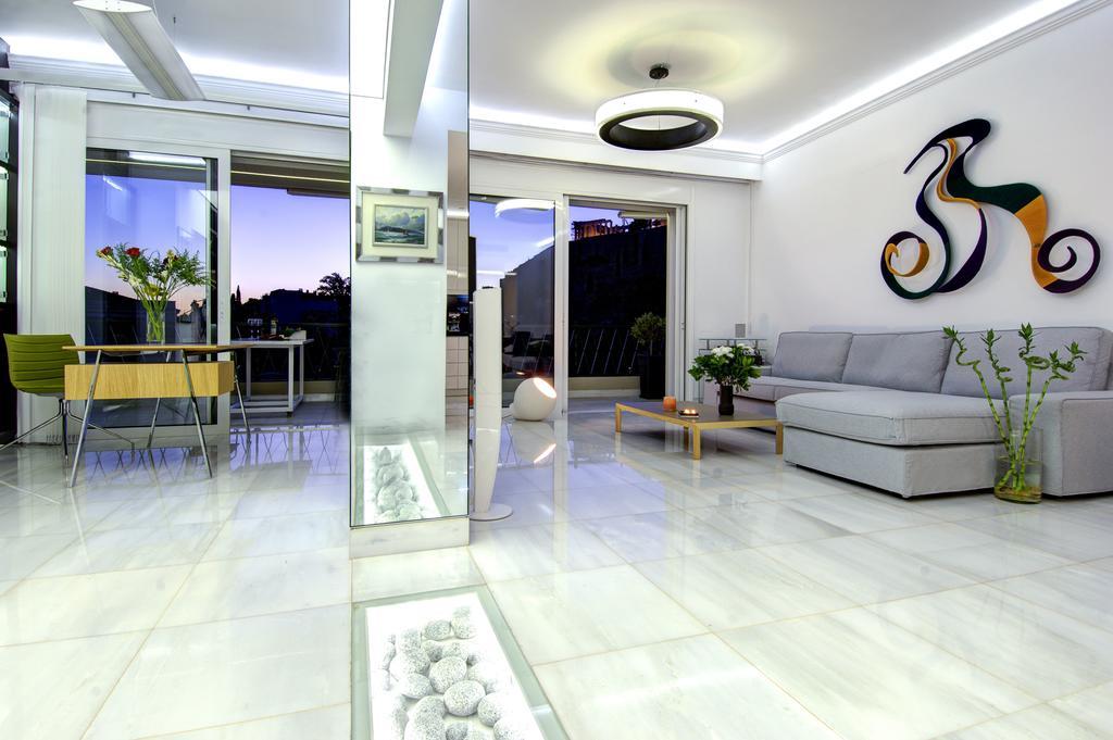 אתונה Frixos Acropolis Luxury Apartment מראה חיצוני תמונה